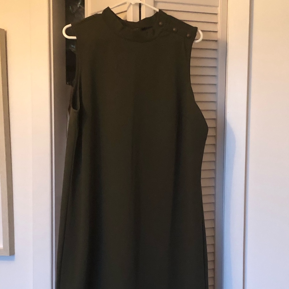 Banana Republic Olive Green sleeveless dress